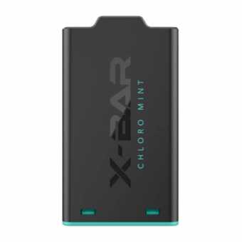 Cartouches X-Shisha saveur Menthe Chloro sans nicotine