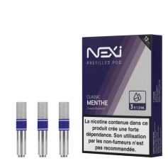 Cartouche Nexi One Classic Menthe (x3)