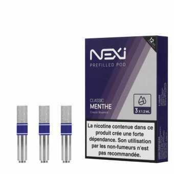Cartouche Nexi One Classic Menthe Aspire
