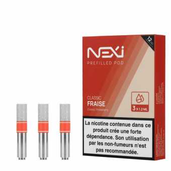 Cartouche Nexi One Classic Fraise Aspire