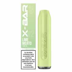 Puff réutilisable X-BAR saveur Lime Mojito du French Lab