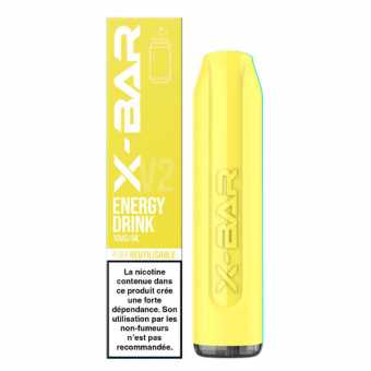 PUFF JETABLE X-BAR saveur Energy Drink du French Lab