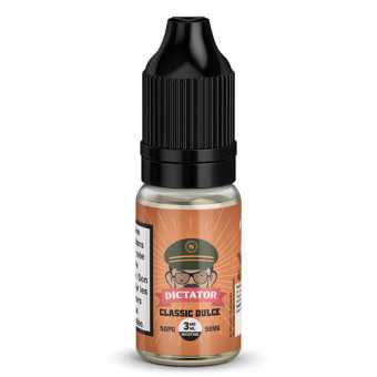 E liquide Classic Dulce format 10 ml aux saveurs de tabac, vanille, caramel et whisky par dictator