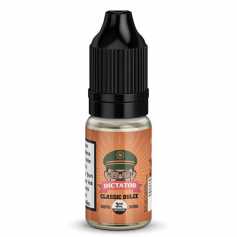 E liquide Classic Dulce Sel de nicotine saveurs caramel tabac vanille et whisky format 10 ml dictator