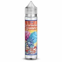 E liquide Double Cotton Candy format 50 ml par American Dream, liquide pour cigarette saveur barbe à papa