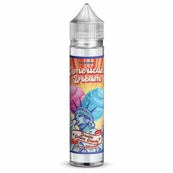 E liquide Double Cotton Candy format 50 ml par American Dream, liquide pour cigarette saveur barbe à papa