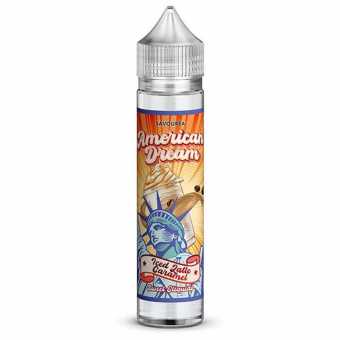 E liquide Iced Latte Caramel format 50 ml American Dream par Savourea, liquide saveurs café, caramel et frais