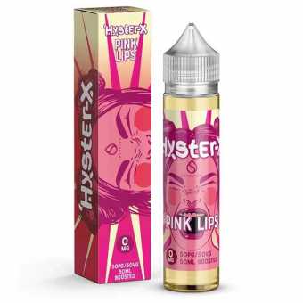 E liquide Pink Lips Format 50 ML Hyster-X