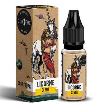 E liquide Licorne Astrale 10 ml Curieux
