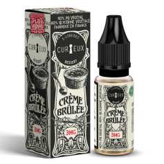 E liquide Crème Brûlée Dessert 10 ml Curieux