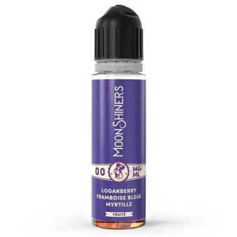 Eliquide Loganberry Framboise Bleue Myrtille 50ml Moonshiners