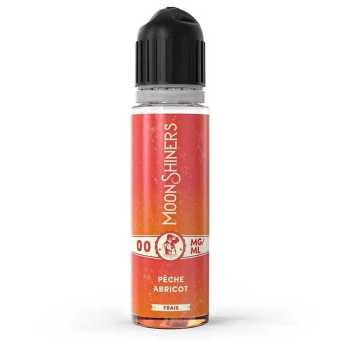 Eliquide Pêche Abricot 50ml moonshiners