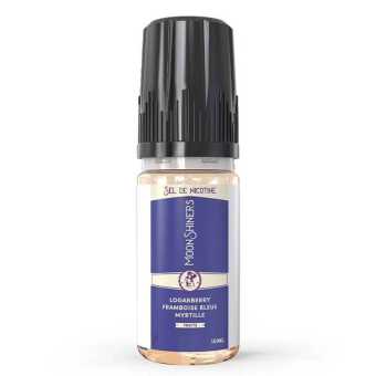 Eliquide Loganberry Framboise Bleue Myrtille Sels de nicotine 10ml Moonshiners