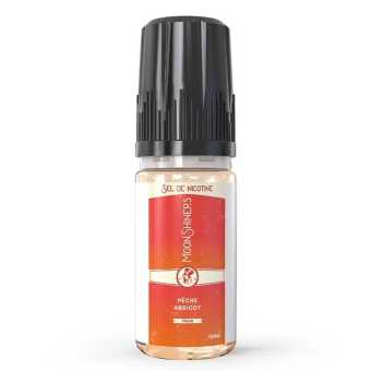 Eliquide Pêche Abricot Sels de nicotine 10ml moonshiners