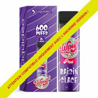 Cartouche Wpuff 600 Raisin Glacé