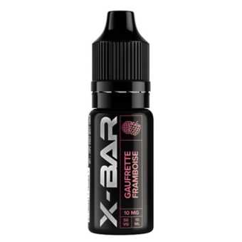 Eliquide Gaufrette Framboise sels de nicotine 10ml de X-BAR
