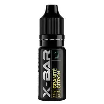Eliquide Granité Citron sels de nicotine 10ml de X-BAR