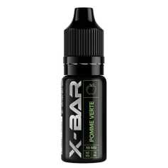 Eliquide Pomme Verte sels de nicotine 10ml par X-BAR