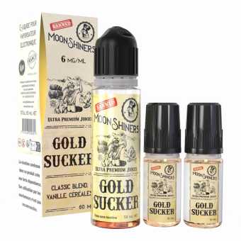 E liquide Gold Sucker format 50 ml Moonshiners