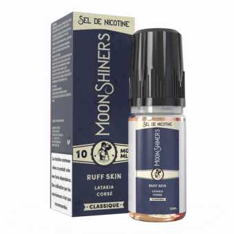 E liquide Ruff Skin Authentic Blend Nic Salt 10 ml Moonshiners