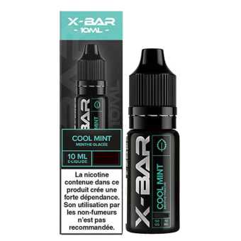 E liquide Cool Mint Nic Salt 10 ml X BAR