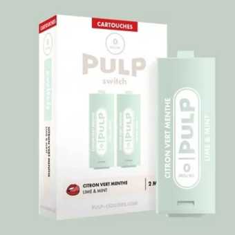 Cartouches Citron Vert Menthe by Pulp