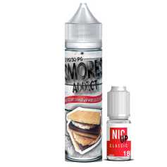 Chewy Coconut Cookies and White Chocolate Smore