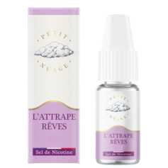 E liquide L'attrape Rêves Format 10 ML Petit Nuage sel de nicotine