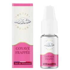 E liquide Goyave Frappée Format 10 ML Petit Nuage sel de nicotine
