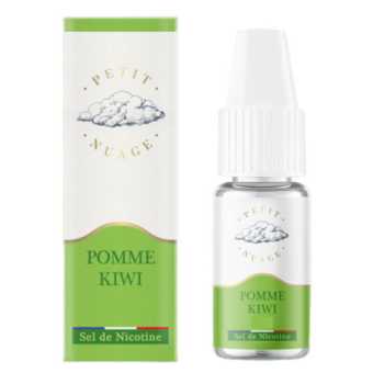 E liquide Pomme Kiwi Format 10 ML Petit Nuage sel de nicotine