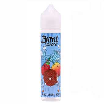 Découvrez l'E-liquide Fraise Litchi Pêche par Battle Juic