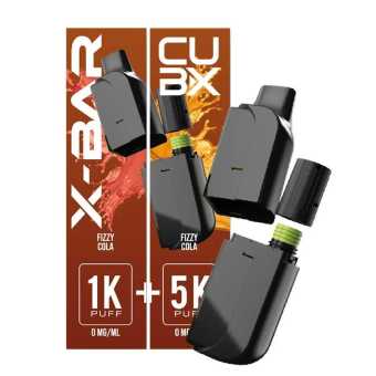 Cartouche Fizzy Cola CUBX X-Bar