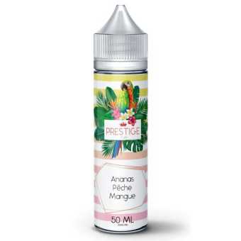 E liquide Ananas Pêche Mangue Format 50 ML Prestige Fruits
