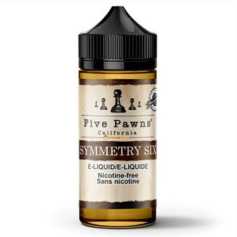 E liquide Symmetry Six Format 100 ML Five Pawns