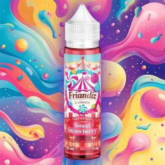 E liquide Sweet Strawberry format 50 ml Friandiz