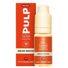E-liquide aux sels de nicotine Melon Menthe Le Pod Liquide de Pulp
