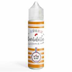 Eliquide Tartelette Caramel Beurre de Cacahuète 50ml par Le Coq Qui Vape