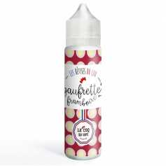 Eliquide Gaufrette Framboise 50ml par Le Coq Qui Vape