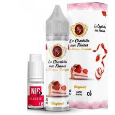 Eliquide La Charlotte aux Fraises Format 50 ml La Fabrique Française