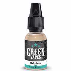 E liquide Green Vapes Thé Pêche 10ml