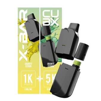 Cartouche Granité Citron CUBX X-Bar