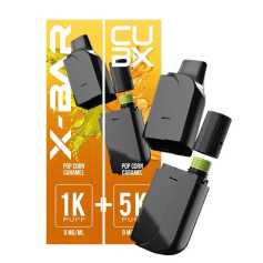 Cartouche CUBX Pop Corn Caramel X-Bar