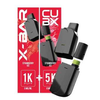 Cartouche Strawberry Ice CUBX X-Bar