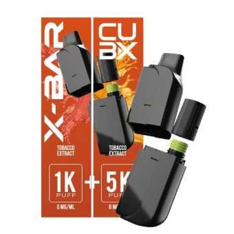 Cartouche Tobacco Extract CUBX X-Bar