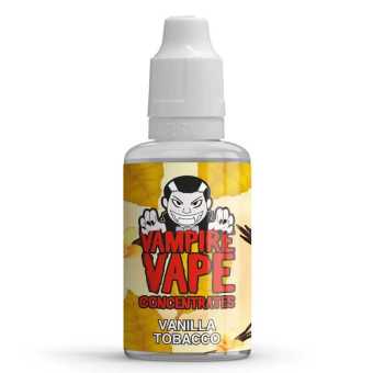Arôme Vanilla Tobacco format 30 ml par de Vampire Vape