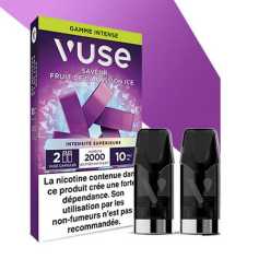 Cartouche e-liquide ePod Vuse saveur Fruits de la passion Ice x 2