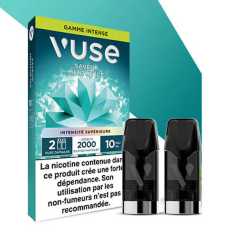 Recharges Menthe Ice Gamme Intense (x2)