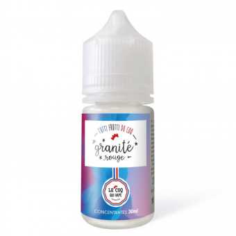 Arôme Granité Rouge format 30 ml par Le Coq Qui Vape