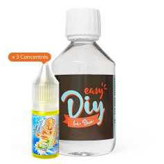 Pack Diy Citron Orange Mandarine Fruizee 230ml | EliquidAndCo
