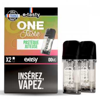 Cartouches One Taste Pastèque Juteuse Easy Pod (X2)